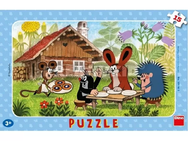 Kisvakond látogatóban 15 darabos puzzle