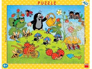 Kisvakond szamócázik 40 darabos puzzle