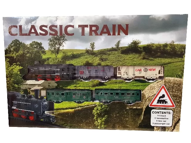 Klasszikus vonat 19 darabos készlet