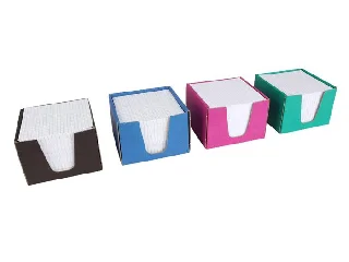 Kockatömb, 100x100 mm, adagolóval, FŰZFŐI, kockás