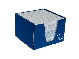 Kockatömb, 100x100 mm, adagolóval, FŰZFŐI, vonalas