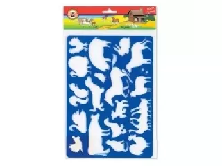 Koh-I-Noor: Rajzolósablon állatos formákkal