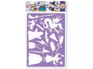 Koh-I-Noor: Rajzolósablon boszorkány mintákkal