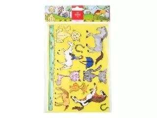 Koh-I-Noor: Rajzolósablon ló és cica formákkal