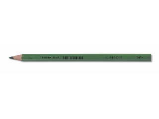 Koh-I-Noor zöld postairon ceruza, hatszögletű, vastag