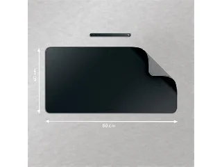 Könyökalátét, 80x40 cm, LEITZ, fekete