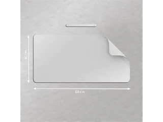 Könyökalátét, 80x40 cm, LEITZ, világosszürke
