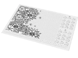 Könyökalátét, A3, 410x275 mm, színezhető, PANTA PLAST, 