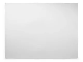 Könyökalátét, lekerekített sarkok, 500x650 mm, PP, DURABLE, áttetsző