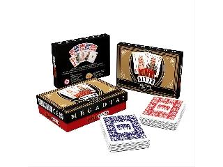 Korda All-in Deluxe dupla francia kártyapakli (2x52 lap + 6 Joker)