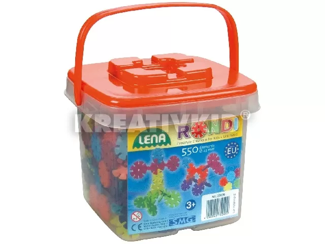 Korong Építőjáték 25mm vödrös