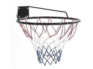 Kosárlabda gyűrű hálóval