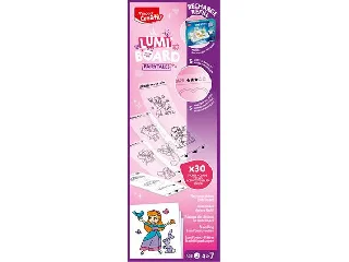 Kreatív rajzkészlet, kiegészítő sablon, tündérmese, MAPED CREATIV