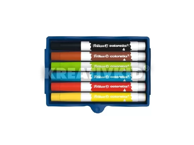 Kreativfabrik Colorella filctoll / 6 szín, vastag