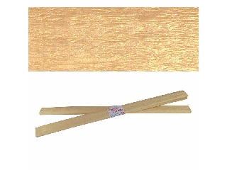 Krepp papír 50x200cm gyöngyház - arany