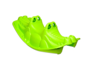 Krokodil libikóka - zöld
