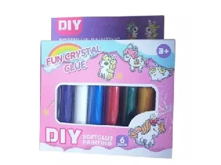 Kulcstartó és medál készítő szett - Unikornis