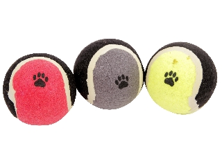 Kutyajáték: teniszlabda mancsos, 3db-os