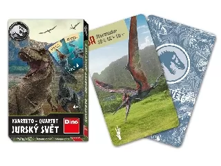 Kvartett kártya - Jurassic world