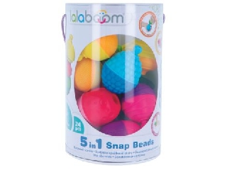 Lalaboom: Montessori bébi fejlesztőjáték, színes gyümölcsök - 24 részes