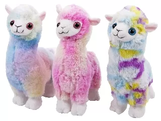 Láma plüssfigura 25cm többféle