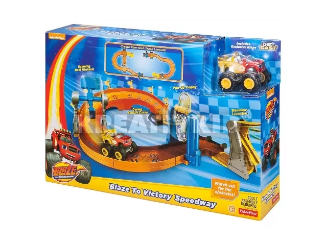 Láng és a szuperverdák - Láng célba ér versenypálya