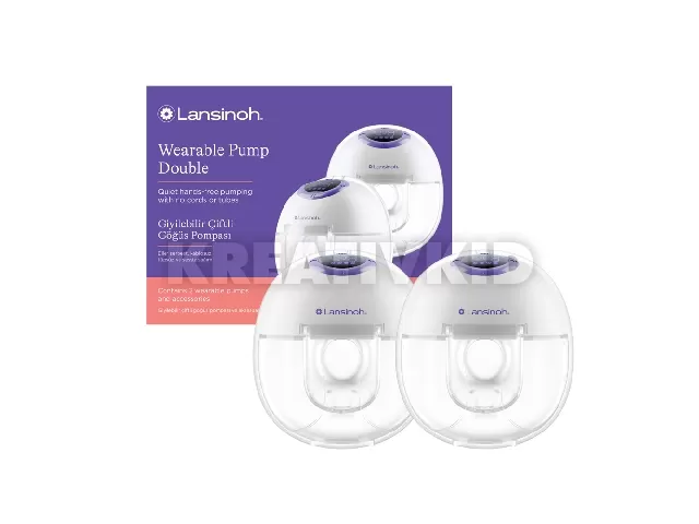 Lansinoh hordható mellszívó 4 fázisú dupla
