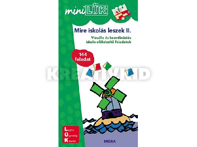 LDI225: MIRE ISKOLÁS LESZEK 2. - VIZUÁLIS ÉS KOORDINÁCIÓS ISKOLA ELŐKÉSZÍTŐ FELADATOK