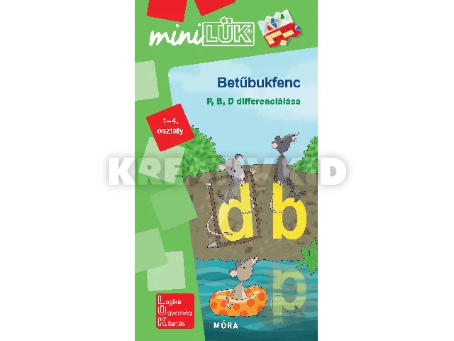 LDI-267: BETŰBUKFENC - P, B, D DIFFERENCIÁLÁSA (MINILÜK)