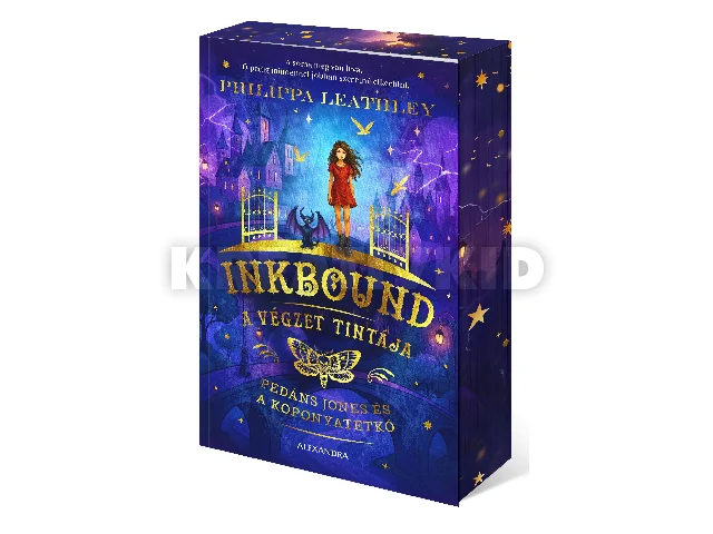 LEATHLEY, PHILIPPA: INKBOUND - A VÉGZET TINTÁJA (ÉLFESTETT) - PEDÁNS JONES ÉS A KOPONYATETKÓ