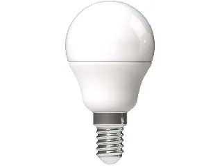 LED izzó, E14, kisgömb, G45, 4,5W, 470lm, 3000K, AVIDE