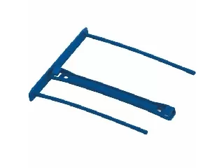 Lefűzőklip, műanyag, 100 mm, FELLOWES, Bankers Box® Pro, kék 50db