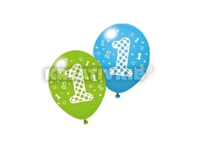 Léggömb / 3 db 1. szülinap Boy