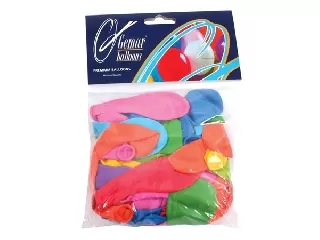 Léggömb, 18 cm, vegyes szín