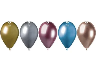 Léggömb, 26 cm, vegyes elegáns színekben