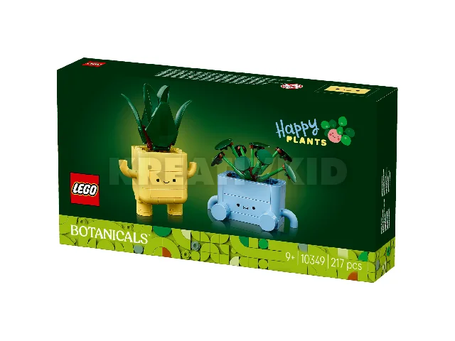 LEGO Botanicals 10349 Mosolygós növények