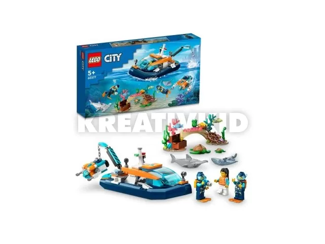 LEGO City 60377 Felfedező búvárhajó