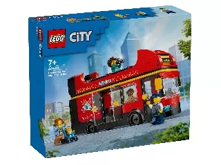 LEGO City 60407 Piros emeletes turistabusz