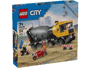 LEGO City 60478 Betonkeverő teherautó