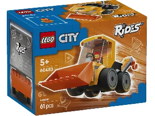 LEGO City 60483 Járgányok – építőipari rakodó