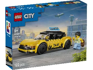 LEGO City 60487 Sárga taxi