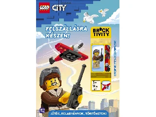 LEGO CITY - FELSZÁLLÁSRA KÉSZEN - A PILÓTA ÉS A TÁVIRÁNYÍTÓS REPÜLŐGÉPE