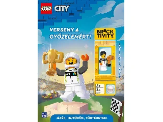 LEGO CITY - VERSENY A GYŐZELEMÉRT - AUTÓVERSENYZŐ, KUPA ÉS BUKÓSISAK