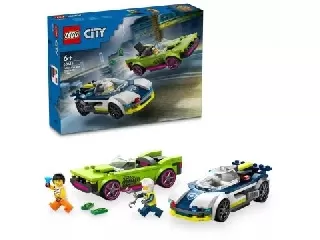 LEGO City Police 60415 Rendőrautó és sportkocsi hajsza