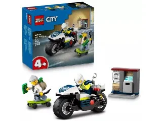 LEGO® City Üldözés rendőrségi motorkerékpárral 60455