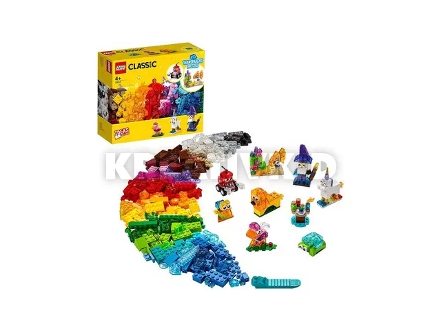 LEGO Classic 11013 Kreatív áttetsző kockák