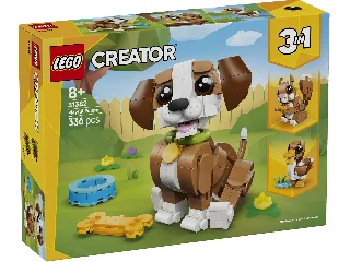 LEGO Creator 31382 Aranyos állatok: játékos kiskutya
