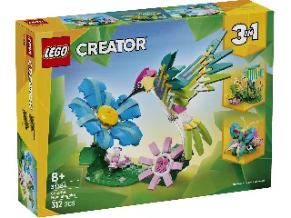 LEGO Creator 31384 Vadállatok: színpompás kolibri