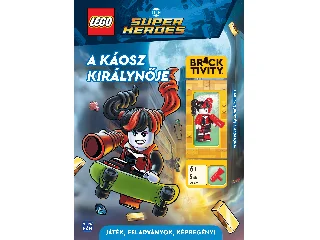 LEGO DC. A KÁOSZ KIRÁLYNŐJE - HARLEY QUINN ÉS A MEGAFONJA MINIFIGURÁVAL