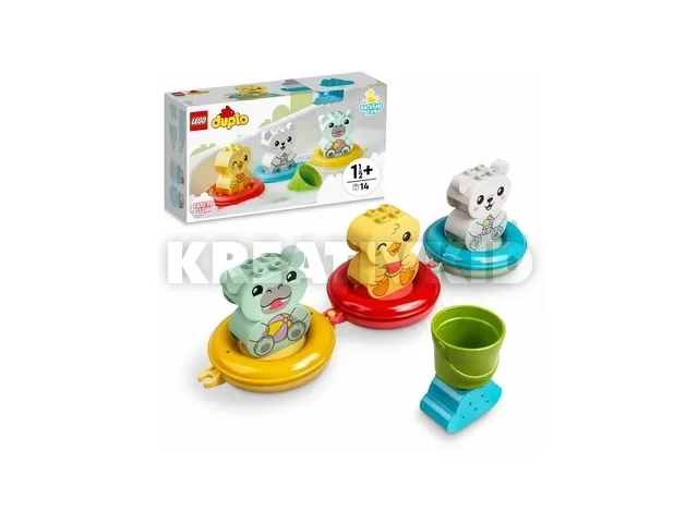 LEGO DUPLO My First 10965 Vidám fürdetéshez: úszó állatos vonat